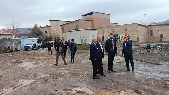 AK Parti İl Başkanı Olğaç'tan Veysel Karani Belediye Başkanı Akgün'e Ziyaret