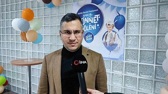 Deprem bölgesinde sünnet şöleni