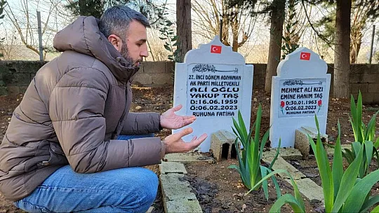 Depremde ölen Milletvekili Yakup Taş'ı, oğlu anlattı