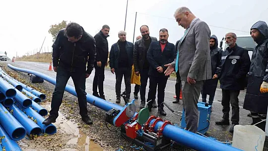 DİSKİ Hani ilçesinde içme suyu sorununu çözüyor