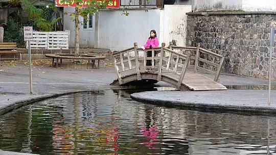 Diyarbakır'da 'Balıklıgölü' andıran görüntü