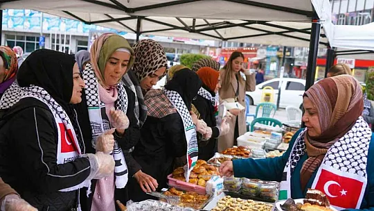 Diyarbakır'da Filistin için yardım kampanyası