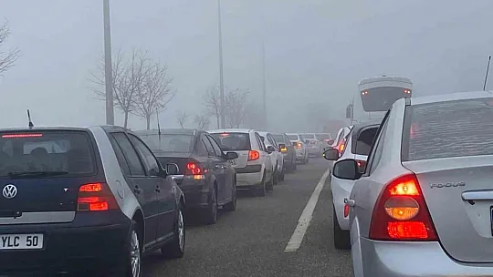 Diyarbakır'da sis