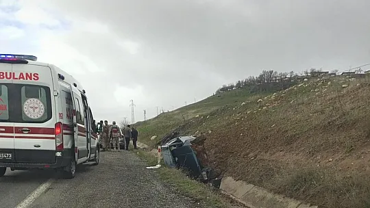 Diyarbakır'da trafik kazası: 2 yaralı