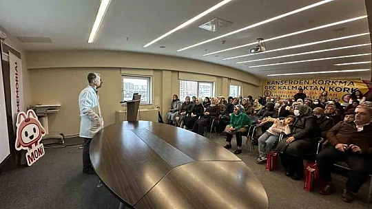Diyarbakır'da vatandaşlar kansere karşı bilinçlendiriliyor