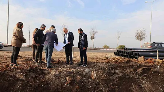 Diyarbakır'da yeni yerleşim alanlarında içmesuyu ve kanalizasyon çalışması