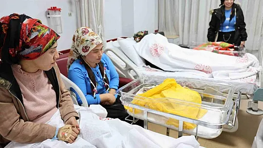 Diyarbakır'da yeni yılda 'Umut' ve 'Lina' dünyaya geldi