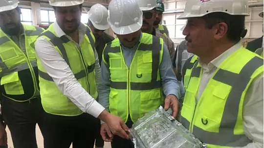 Siirt Lineer Çinko İzabe Tesisinde İlk Çinko Külçeler Üretildi