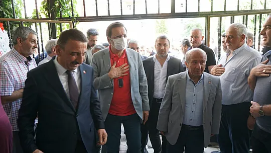 TOBB Başkanı Hisarcıklıoğlu ve ATO Başkanı Baran'dan Kuzu Ailesine Taziye Ziyareti