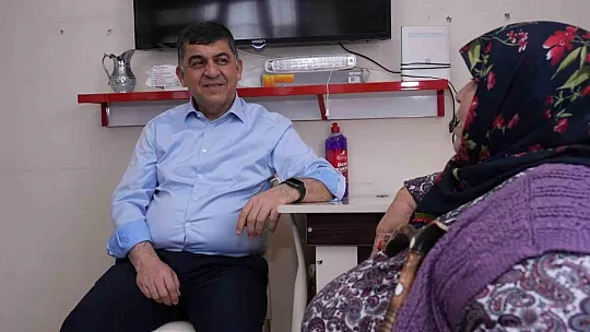 Fadıloğlu, Pervin Orhan'ı evinde ziyaret etti