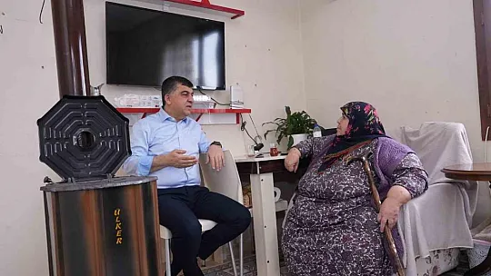Fadıloğlu, Pervin Orhan'ı evinde ziyaret etti