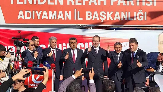 Fatih Erbakan: 'Türkiye'nin dört bir yanında en çok konuşulan parti hangisi? Tabi ki Yeniden Refah Partisi'