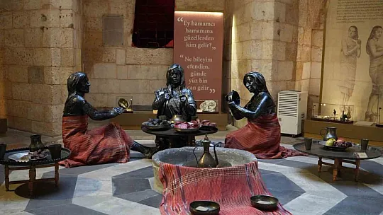Gaziantep'in hamam kültürü müzede yaşatılıyor