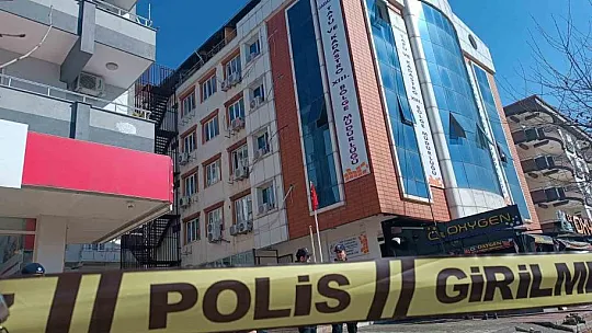 Gaziantep Tapu Müdürlüğü'nde yangın