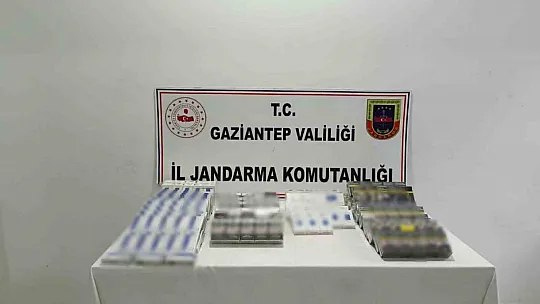 Gaziantep'te 1 milyon lira değerinde kaçak sigara ele geçirildi