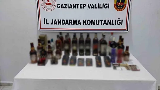 Gaziantep'te 300 litre kaçak alkol ele geçirildi