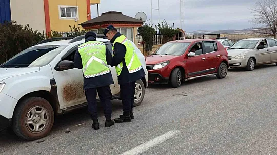 Gaziantep'te çakar lamba kullanan araçlara denetim