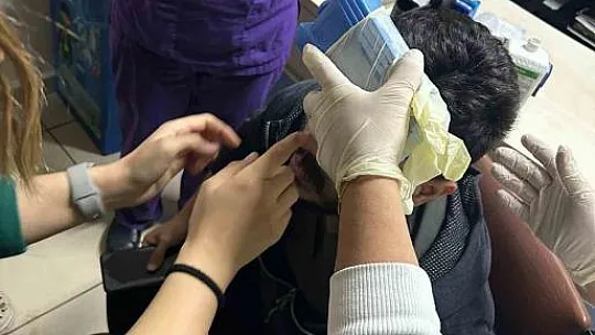 Gaziantep'te hasta yakınları tarafından darp edilen doktorun burnu kırıldı