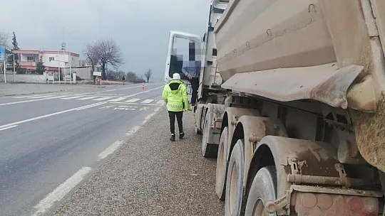 Gaziantep'te kış tedbirlerine uymayan sürücülere 144 bin TL ceza
