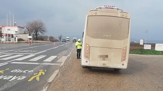 Gaziantep'te kış tedbirlerine uymayan sürücülere 144 bin TL ceza