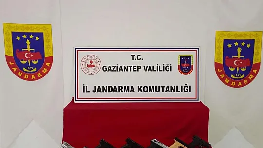 Gaziantep'te silah kaçakçılığı operasyonunda 9 kişi yakalandı