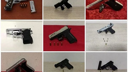 Gaziantep'te silah kaçakçılığı operasyonu: 269 gözaltı