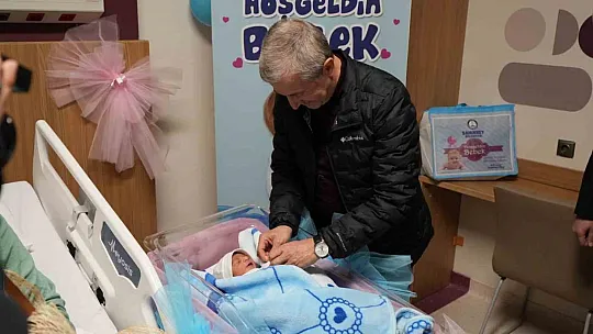 Gaziantep'te yeni yılın ilk bebeği dünyaya gözlerini açtı