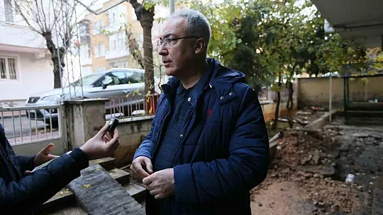 Gaziantep'te yoğun yağışın ardından su baskını olan evlere destek