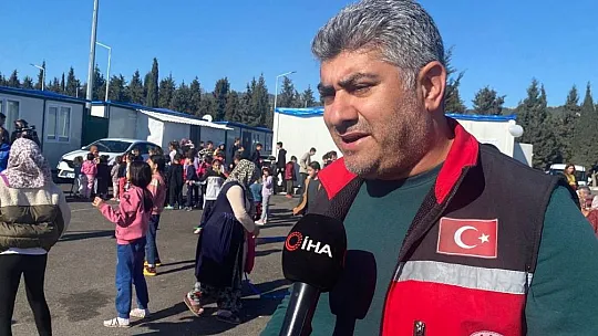Geçici barınma merkezlerindeki çocuklara psikososyal destek sürüyor