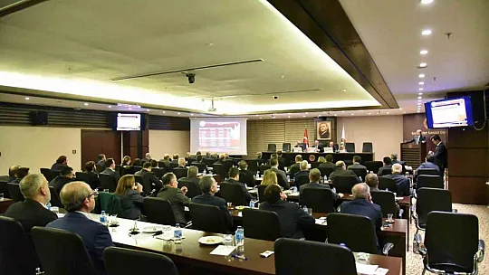 GSO'da yeni yılın ilk meclis toplantısı gerçekleştirildi