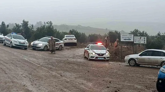 Helikopterin düştüğü alanda ve enkazda çalışmalar sürüyor