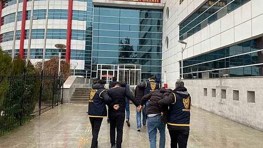 Hırsızlık suçlarından 16 şahıs tutuklandı