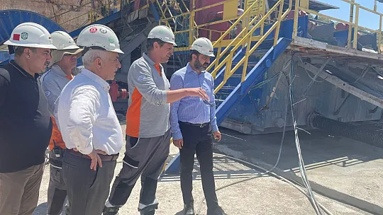 İl Başkanı Olğaç ve Milletvekili Gül Eruh'taki Yatırımları Yerinde İnceledi