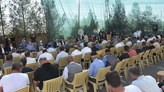 Siirt'te bir kişinin ölümü ardından başlayan husumet, barış töreni ile son buldu