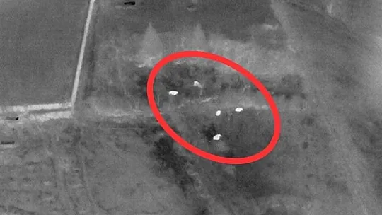 Jandarma ekipleri kaybolan sürüyü İHA ile buldu