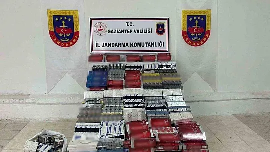 Jandarmadan 660 bin TL değerinde kaçak sigara operasyonu: 20 şahıs yakalandı