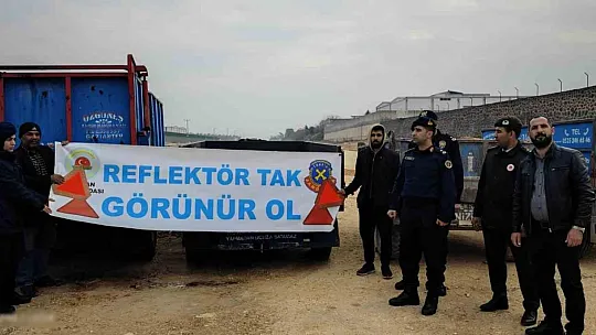 Jandarmadan traktör sürücülerine güvenli tarım eğitimi