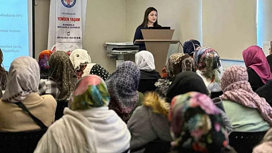 Kanserle Mücadele Derneği Başkanı açıkladı: 'Bölgede en çok meme kanseri görülmektedir'