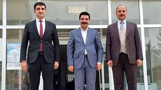 Baykan Kaymakamı Bağlı'dan Araban Kaymakamı Sevgili ve Başkan Doğru'ya Ziyaret