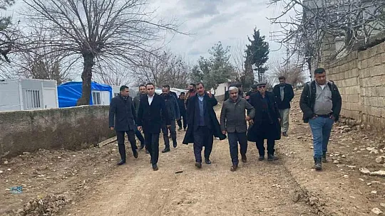 Kaymakam Partal, incelemelerde bulundu