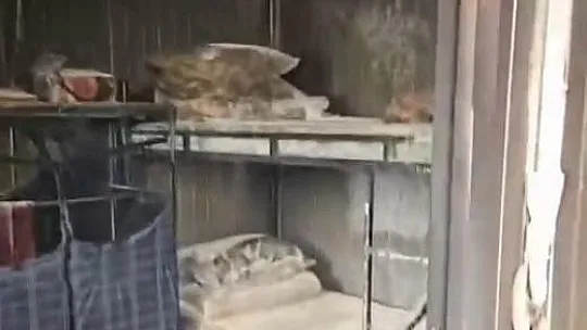 Konteynerde çıkan yangın korkuttu