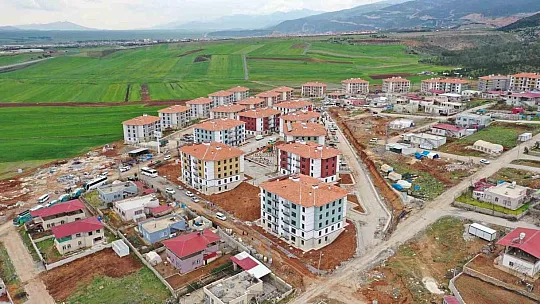 Nurdağı'nda tamamlanan konutlar sahiplerine teslim ediliyor