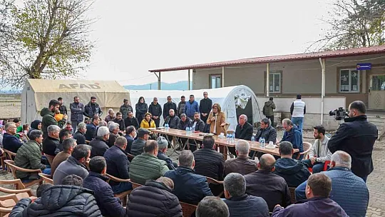Nurdağlı çiftçilerden Başkan Şahin'e tarımsal destekler için teşekkür