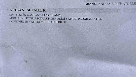 Opel bayisinden sıfır alınan cip, servisten çıkmıyor