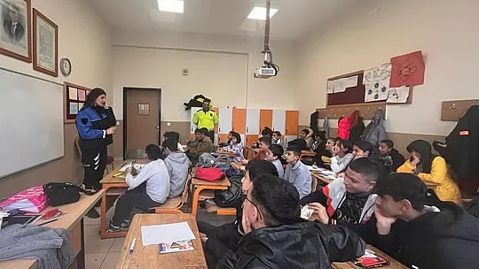 Polis ekipleri, polislik mesleğini anlattı