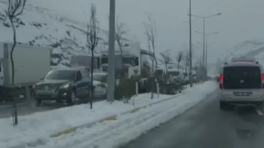 Siirtliler Dikkat! Trafik Durdu Çıkış Yapılamıyor!