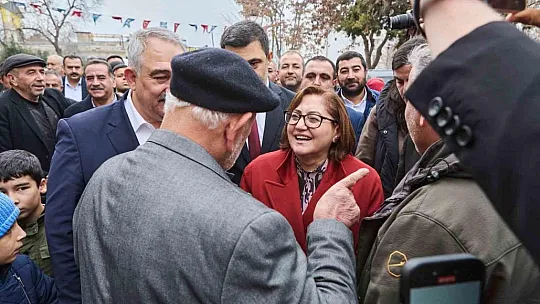Şahin, hafta sonu Gaziantep köylerinde vatandaşlarla bir araya geldi
