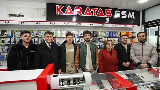 Şahin ile Fadıloğlu, esnaf ve işçilerle bir araya geldi