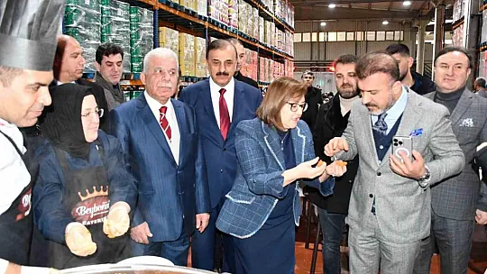 Şahin, Kadooğlu'nda nergislerle karşılandı