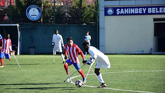 Şahinbey Ampute, Gebze Belediye Spor'u 4-0 mağlup etti